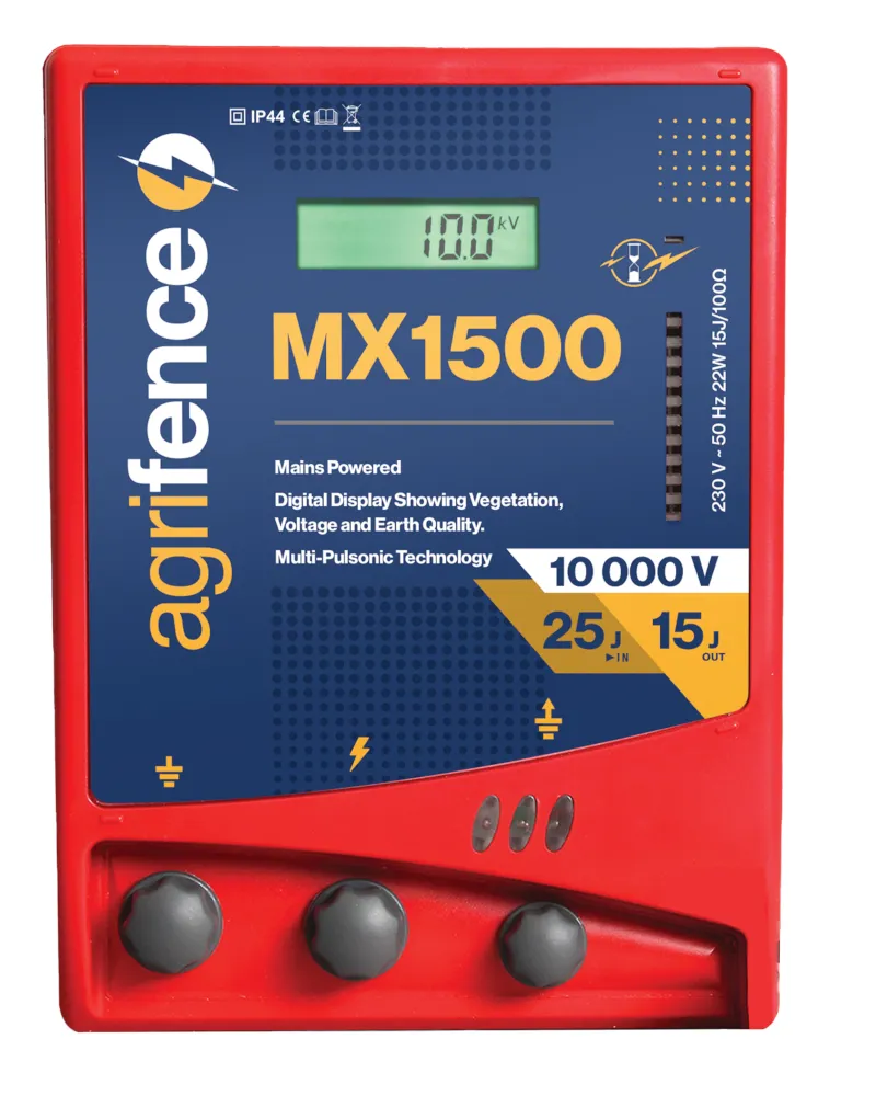 Agrifence Ubison 15000 Mains Energiser  25J